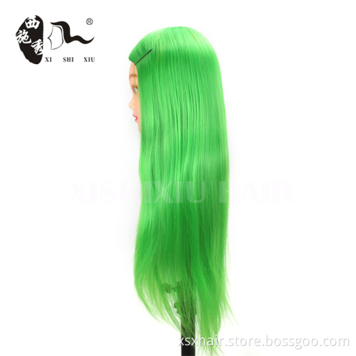 2016 hot sale high quality hairdressing female training heads mannequin with hair